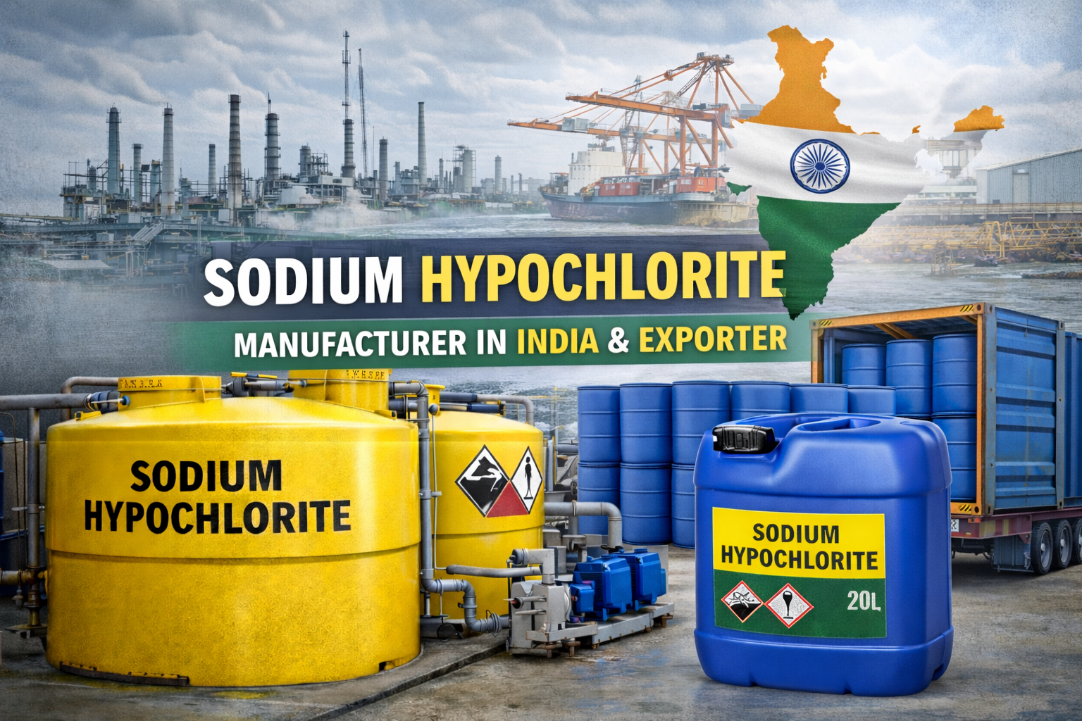 Sodium Hypochlorite Manufacturer in India